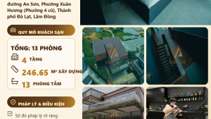 Bán Homestay Villa 2 Mặt Tiền An Sơn Đà Lạt – 607m², 518,54m² Thổ Cư, Giá 23,5 Tỷ